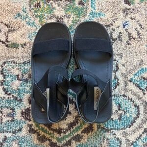 Steve Madden Jovial Womens Platform Sandals